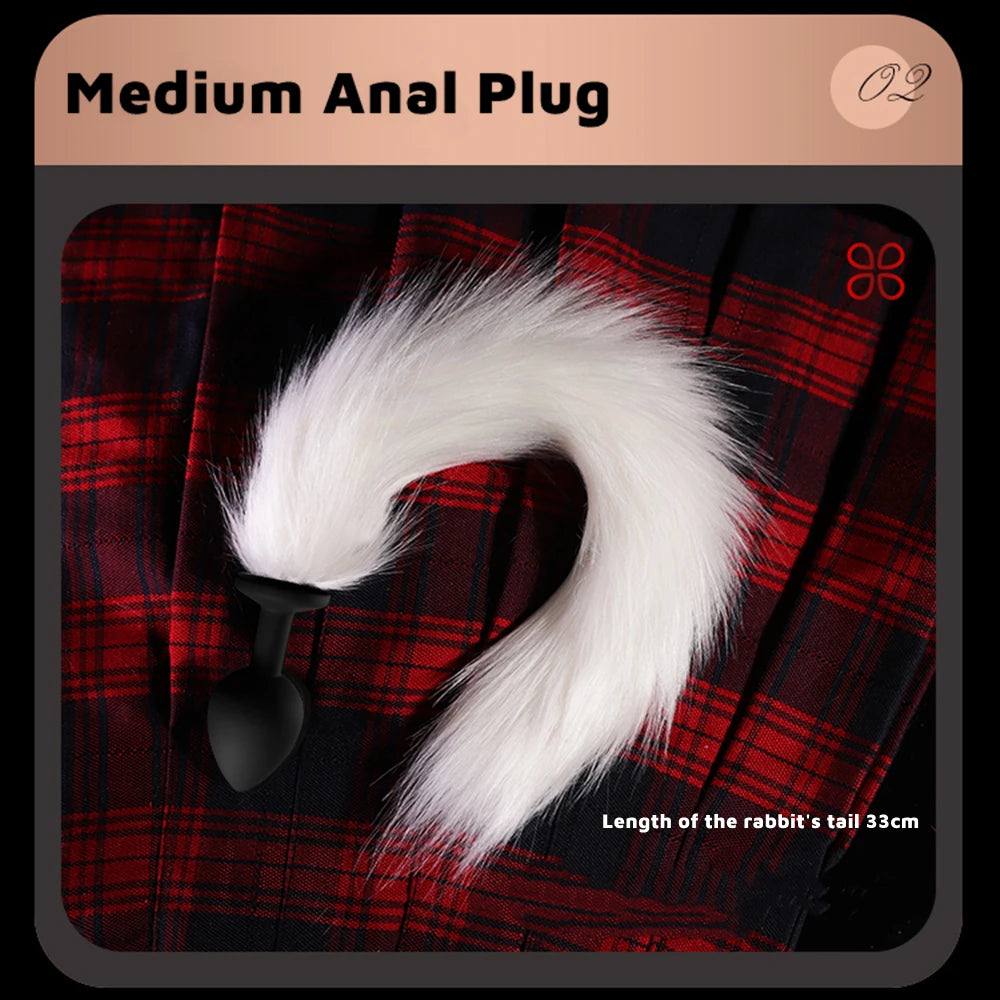 Plug silicone lapin M
